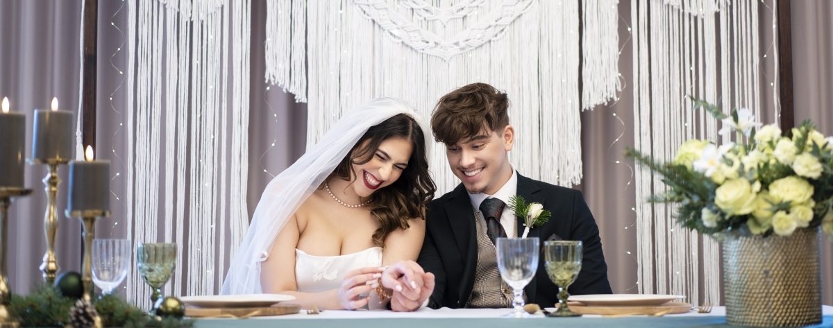 Karácsonyi esküvő Pintér Andrea szertartásvezető