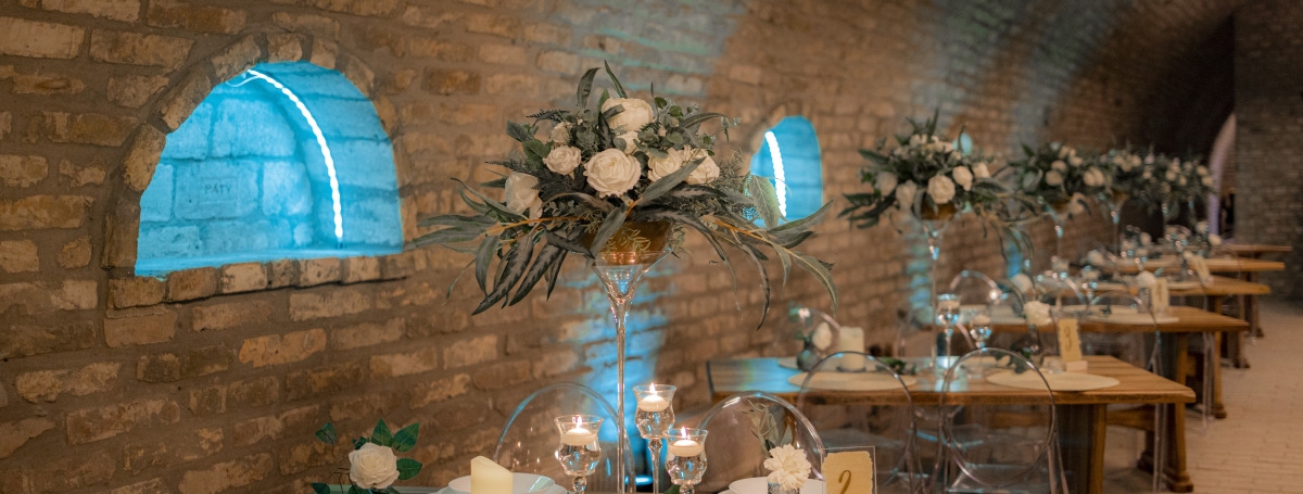 Pezsgő Borház dekor