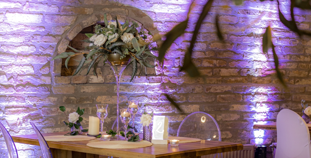 Pezsgő Borház dekor