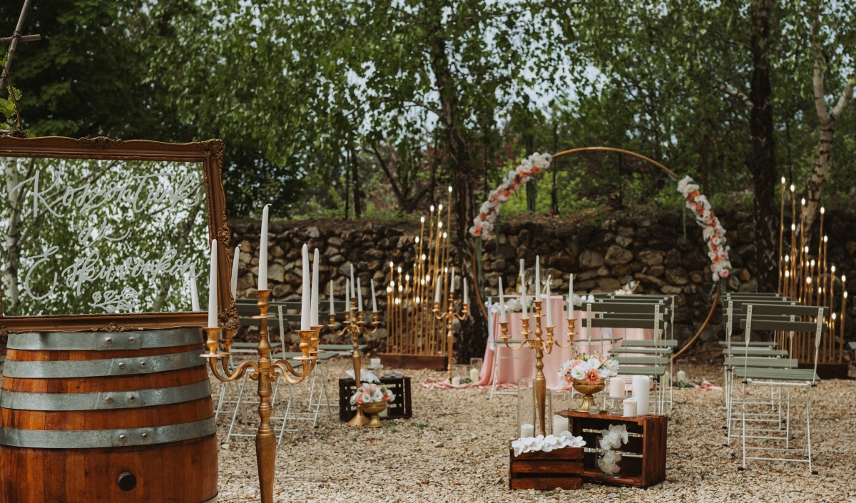 Üvegcipellő dekoráció