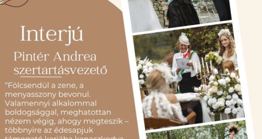 Pintér Andrea szertartásvezető