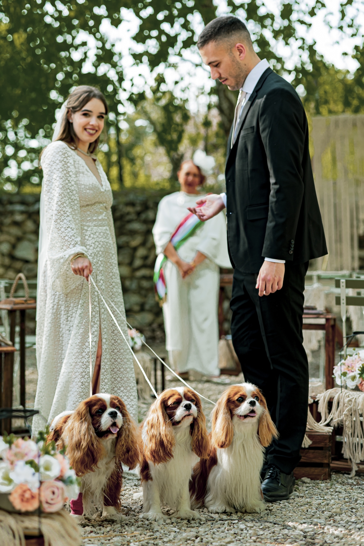 Pintér Andrea szertartásvezető kutyabarát esküvő