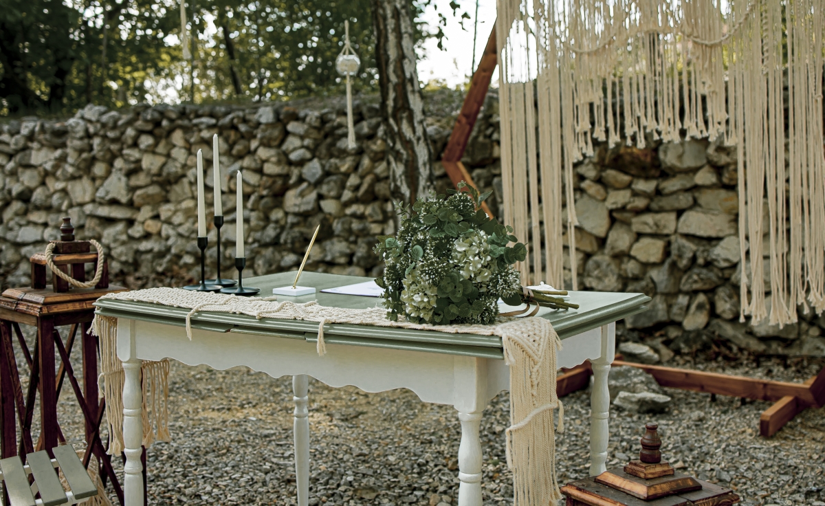 Üvegcipellő dekoráció