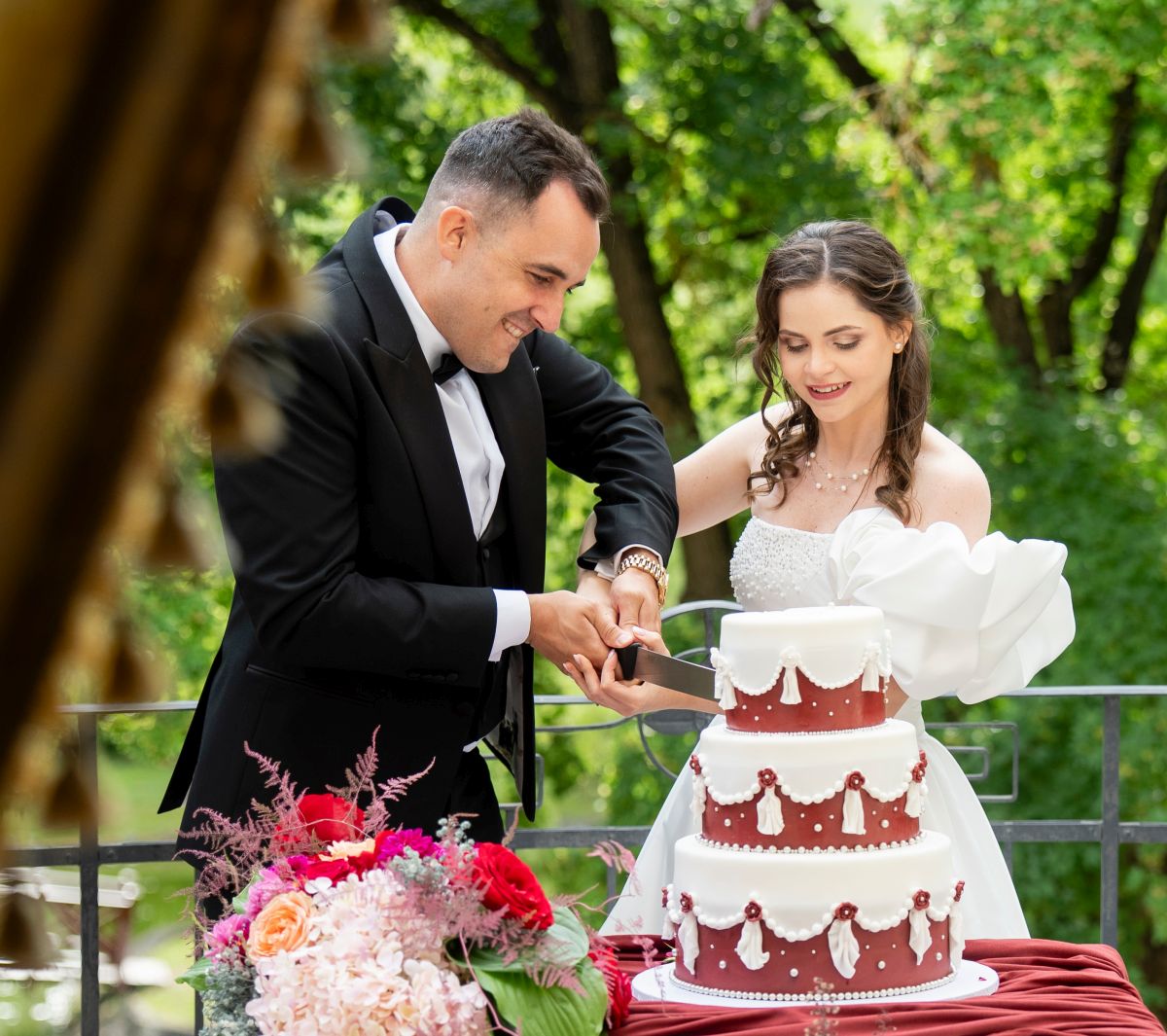 Esküvői torta Lizi Cakery