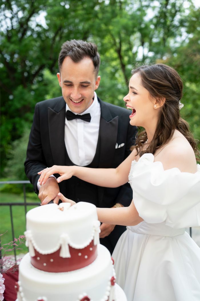 Esküvői torta Lizi Cakery